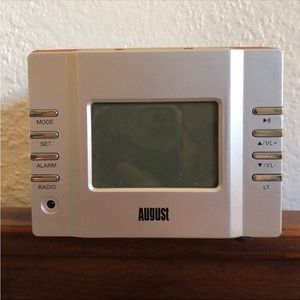 NEW August MB300 Alarm Clock Radio